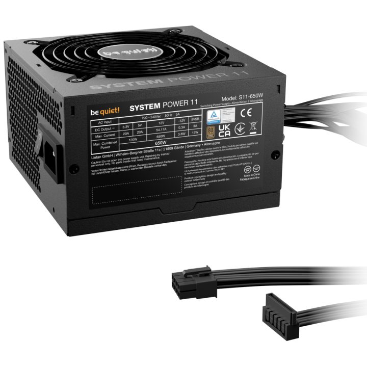 be quiet! System Power 11 650W unidade de fonte de alimentação 20+4…