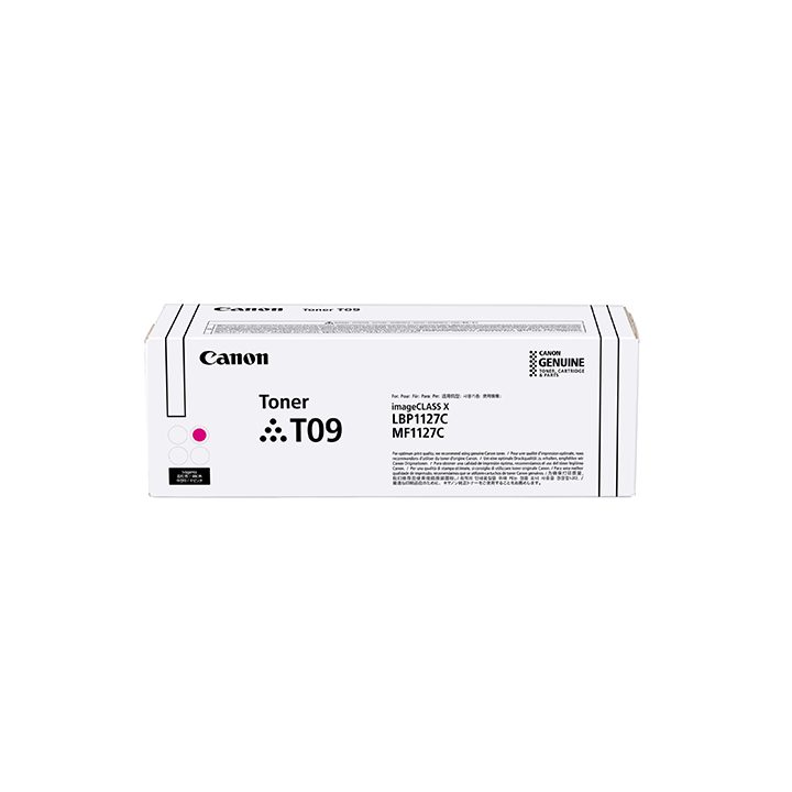 Canon TONER T09 M cartucho de tóner 1 pieza(s) Original Magenta