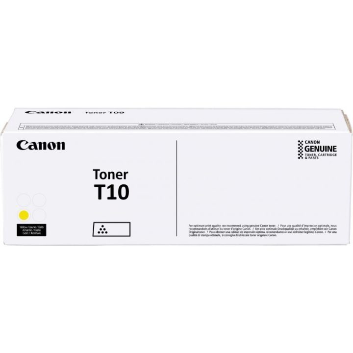 Canon T10 cartucho de toner 1 unidade(s) Original Amarelo