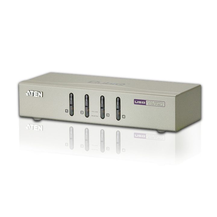 ATEN 4-Port VGA/Audio USB KVM Switch