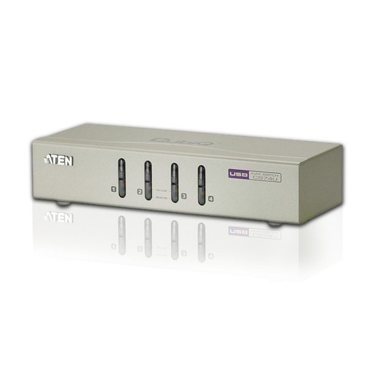 ATEN 4-Port VGA/Audio USB KVM Switch