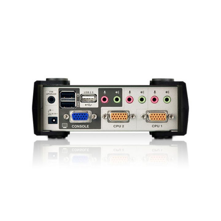 ATEN 2-Port VGA/Audio PS/2-USB KVMP™ Switch with OSD