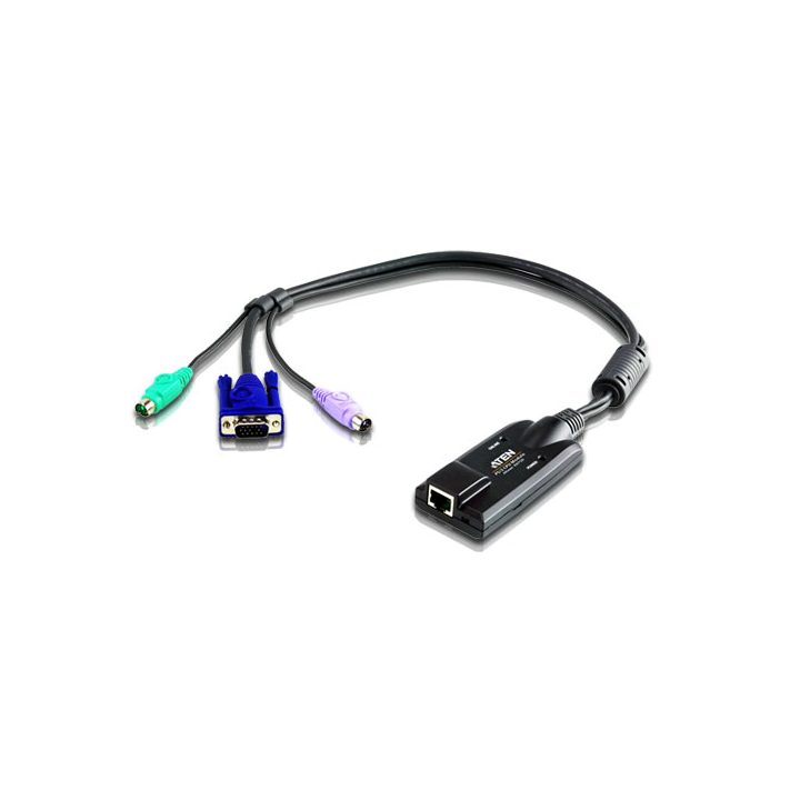 ATEN VGA PS/2 KVM Adapter with Composite Video Compatibility