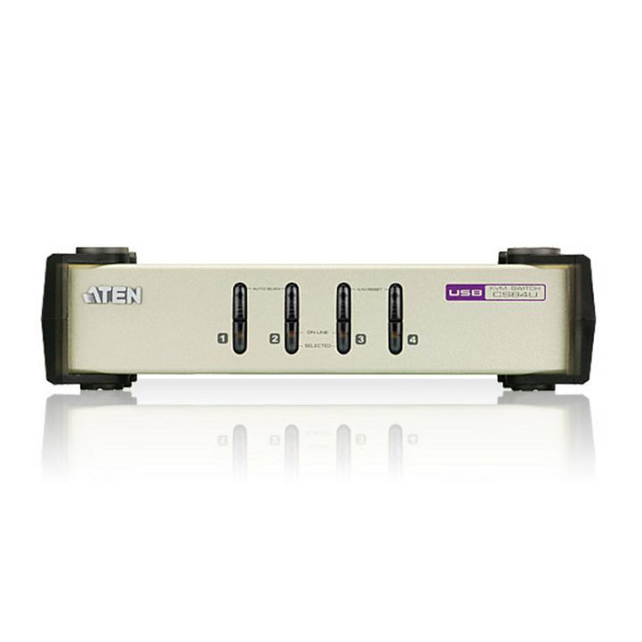 ATEN 4-Port VGA PS/2-USB KVM Switch
