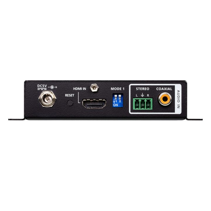 ATEN Repetidor HDMI True 4K con incrustador y desincrustador de audio