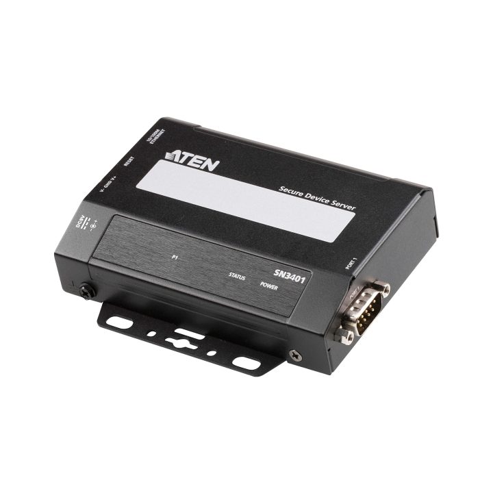 ATEN Servidor de dispositivos seguros RS-232 / RS-422 / RS-485 de 1…