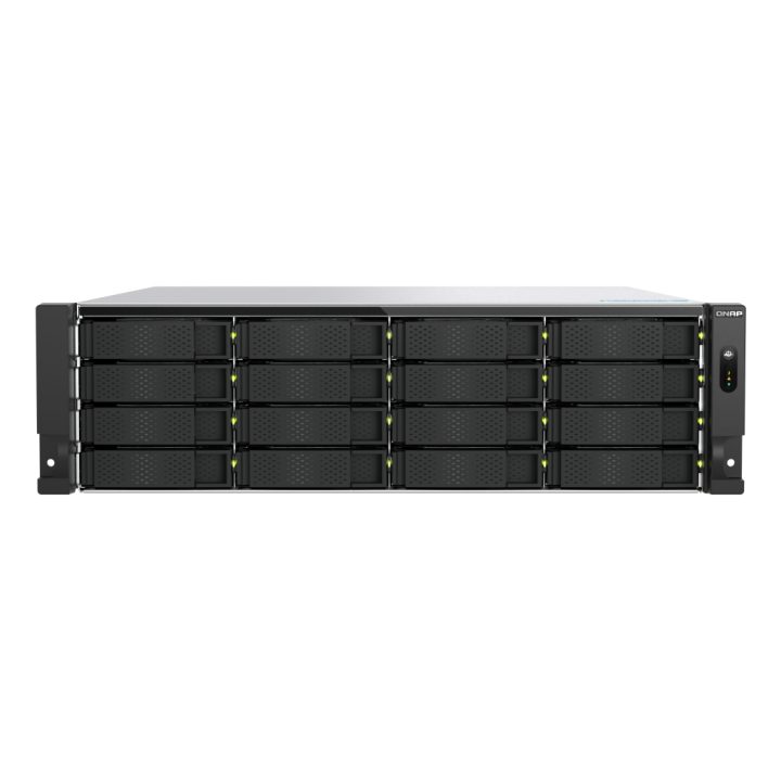 QNAP TS-H1677AXU-RP Rackmount (3U) Storage Server AMD Ryzen™ 7 7745…