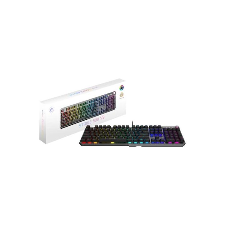 Teclado MSI Strike 600 V2 Silent ES (S11-04ES248-CLA)