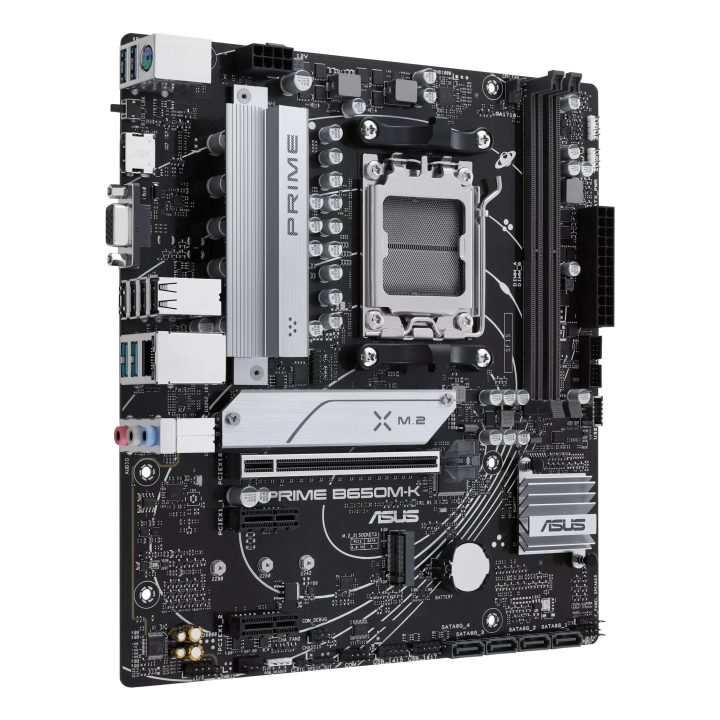 ASUS PRIME B650M-K AMD B650 AM5 Socket Micro ATX