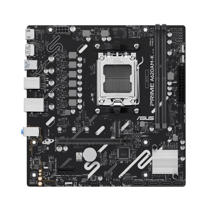 ASUS PRIME A620AM-K AMD A620A AM5 Socket micro ATX