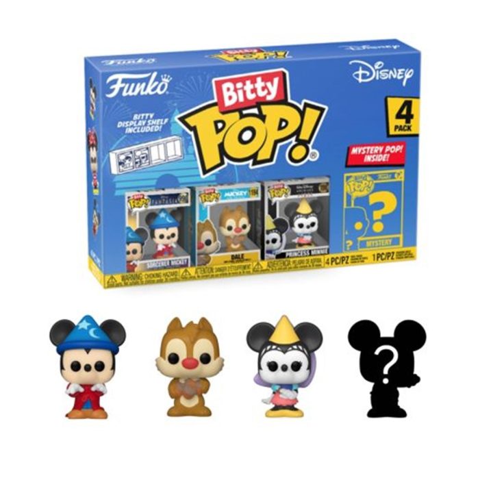 Bitty Pop Funko Disney Sorcerer Mickey 4PK (71321FK)