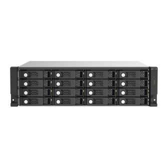 QNAP TL-R1620Sep-RP Caixa de disco rígido (HDD) Preto, Cinzento…