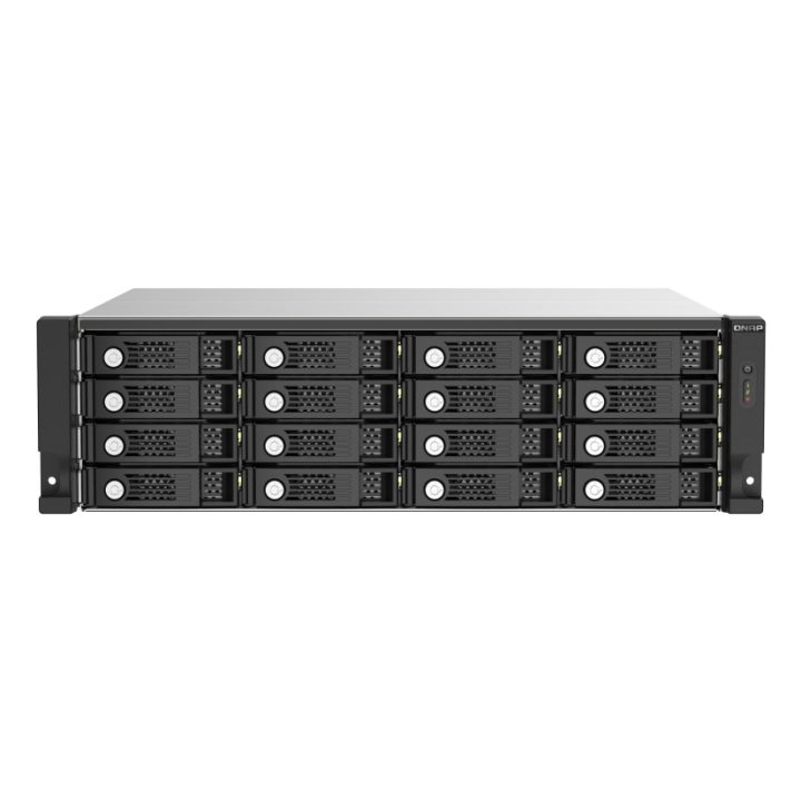 QNAP TL-R1620Sep-RP Caja de disco duro (HDD) Negro, Gris 2.5/3.5"