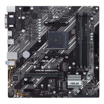 ASUS PRIME B550M-K AMD B550 AM4 Socket Micro ATX