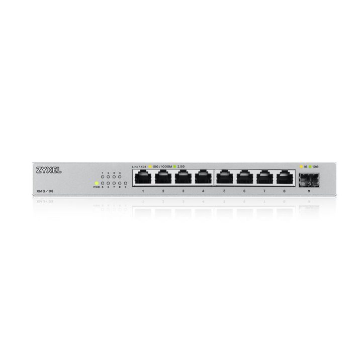 Zyxel XMG-108 Não gerido 2.5G Ethernet (100/1000/2500) Prata