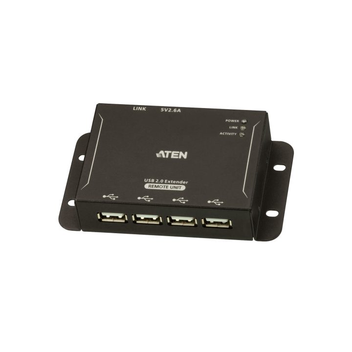 ATEN USB 2.0 Extender over Cat 5 with 4-Port Hub (up to 50 m)
