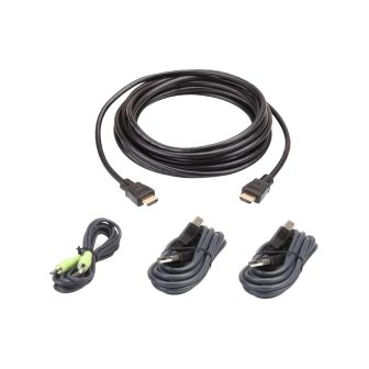 ATEN Secure KVM HDMI USB Cable Kit, 3 m