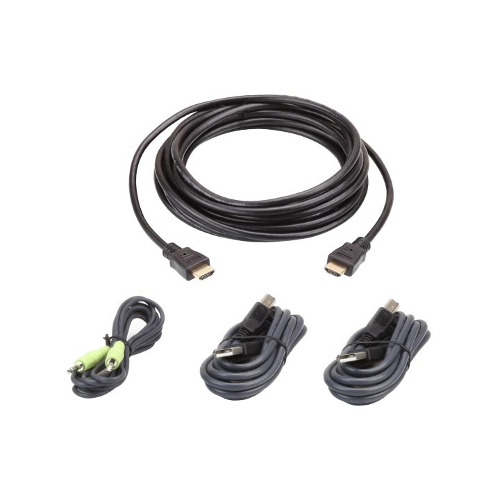 ATEN Secure KVM HDMI USB Cable Kit, 3 m