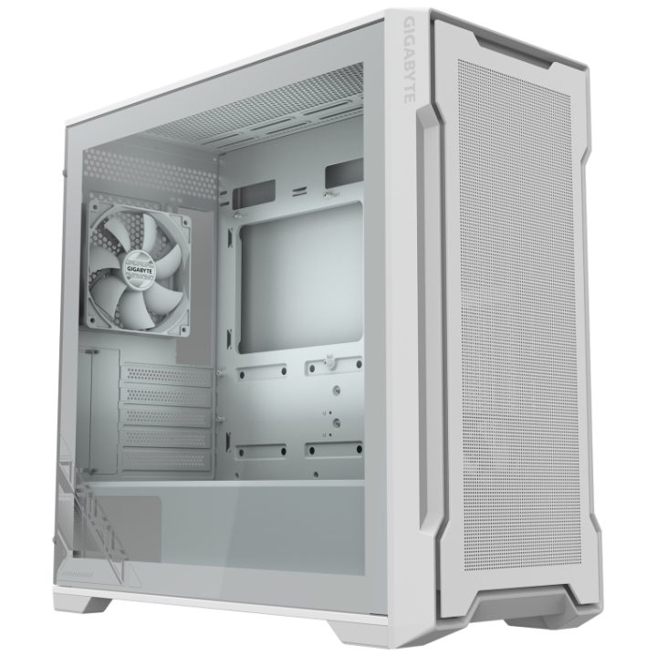 GIGABYTE C102 GLASS Torre Midi Tower Branca