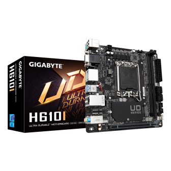 GIGABYTE H610I Motherboard - Supports 14th Gen Intel Core CPUs…