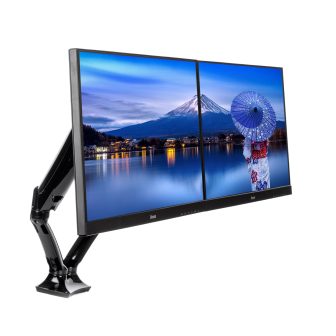 iiyama DS3002C-B1 suporte para monitor 27" Secretária Preto