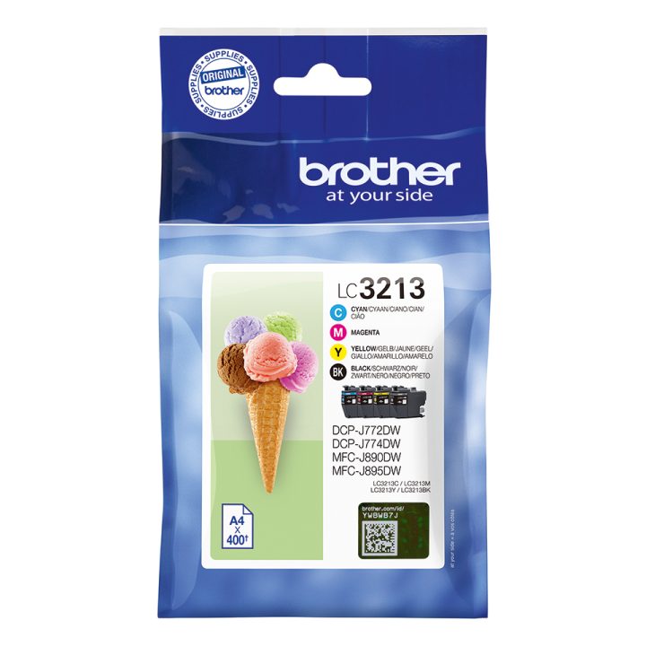 Brother LC3213VAL cartucho de tinta 4 pieza(s) Original Alto…