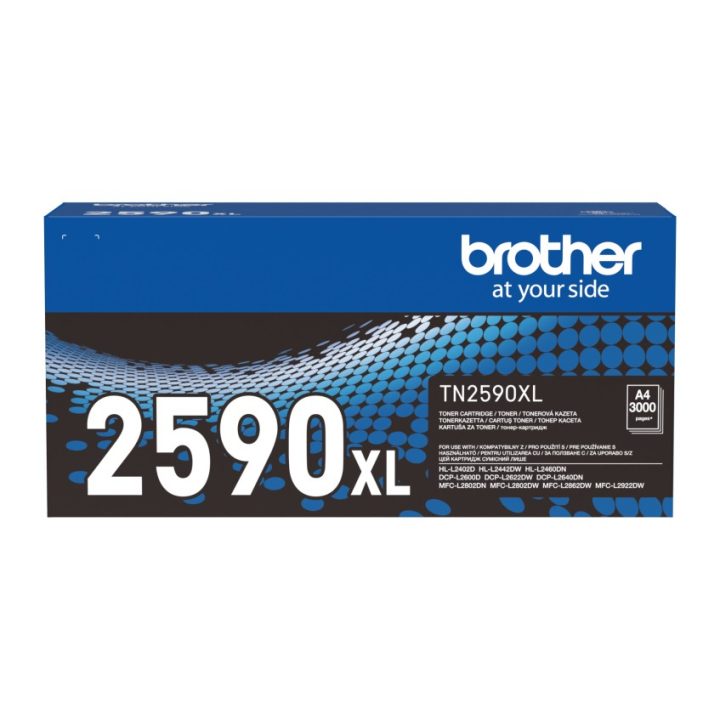 Brother TN-2590XL cartucho de toner 1 unidade(s) Original Preto