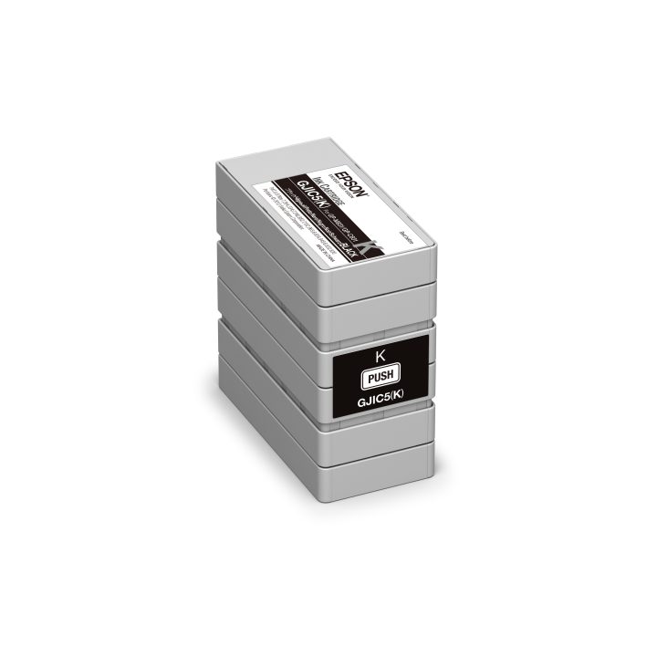 Cartucho de tinta Epson GJIC5(K) para ColorWorks C831 e GP-M831…
