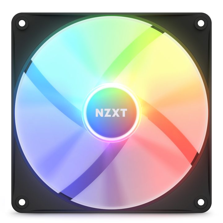 NZXT F140 RGB Core Computer Case Fan 14 cm Black 1 piece(s)…