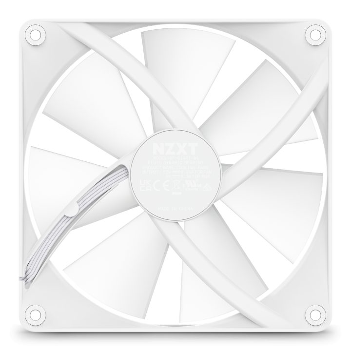 NZXT F140 RGB Core Ventilador de PC 14 cm Branco 1 unidade(s)…