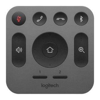 Logitech MeetUp Comando RF sem fios Webcam Botões