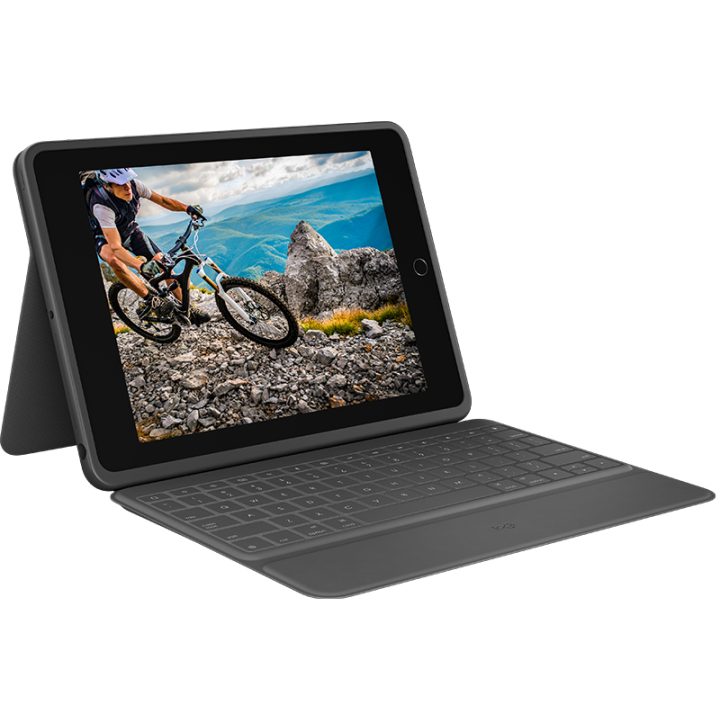 Logitech Rugged Folio · German Keyboard