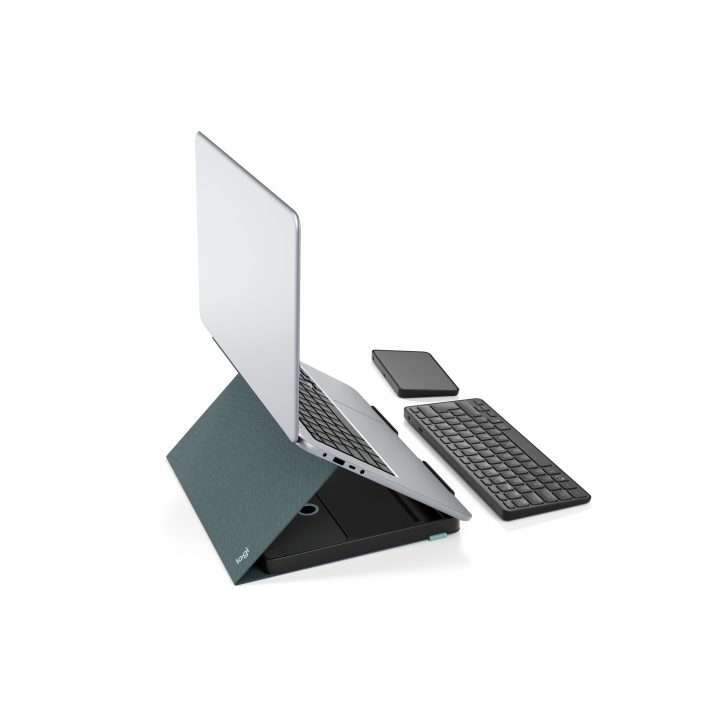 Logitech Casa QWERTY Inglês do Reino Unido Bluetooth Cinzento