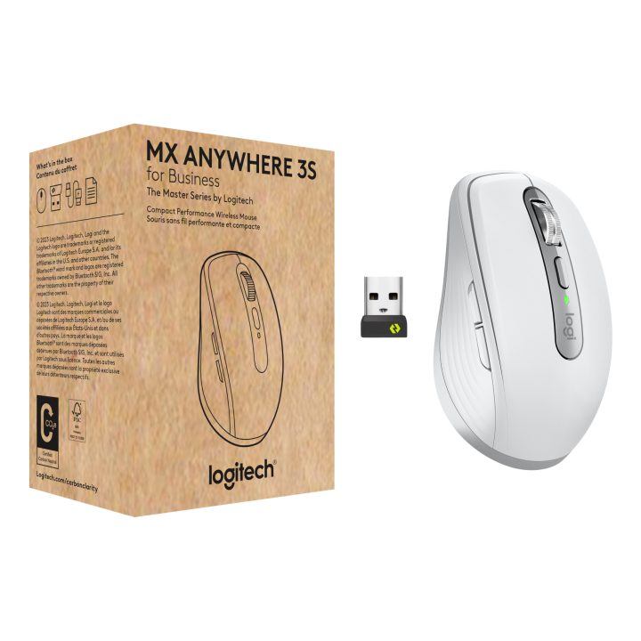 Logitech MX Anywhere 3S for Business, wireless mouse, compact, 8000…