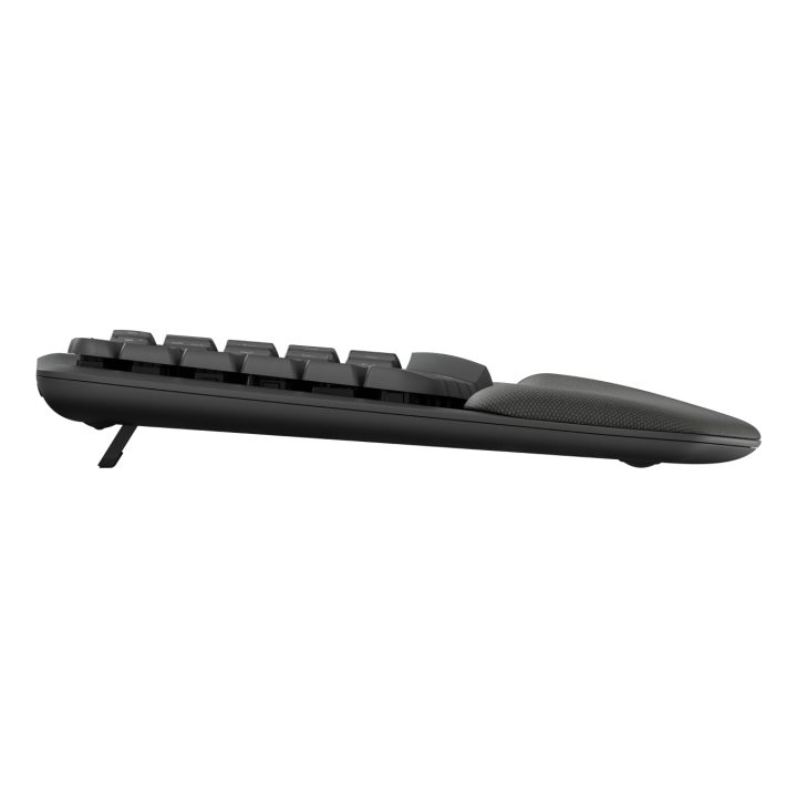 Logitech ERGO Wave Keys Office Keyboard RF Wireless + Bluetooth Swiss…