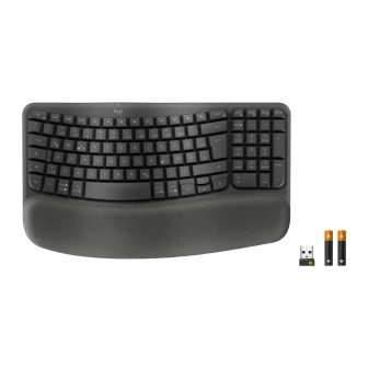 Logitech 920-012327 teclado Oficina RF Wireless + Bluetooth QWERTZ…