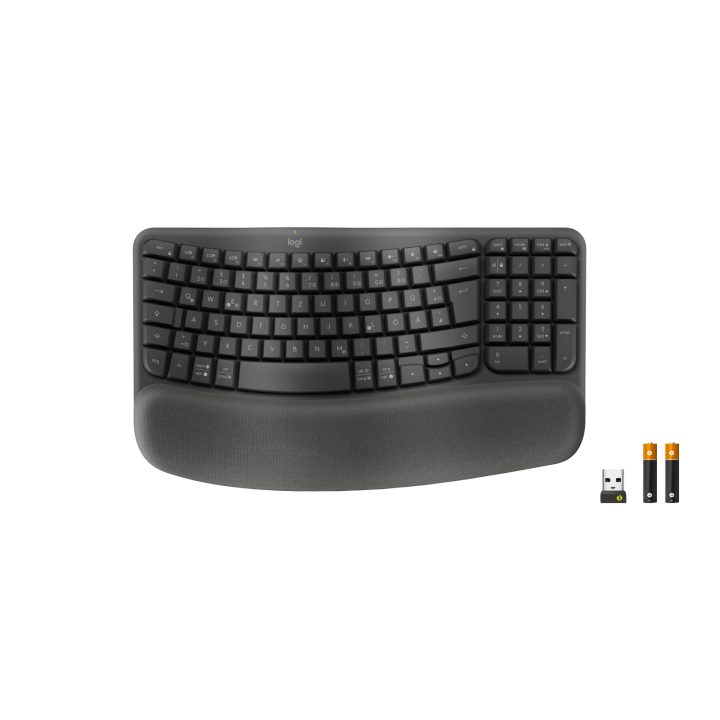 Logitech 920-012327 Wireless RF + Bluetooth Office Keyboard QWERTZ…