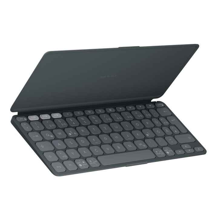 Logitech Keys-To-Go 2 German QWERTZ Bluetooth Graphite
