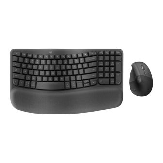 Logitech Wave Keys and Lift Combo Keyboard Mouse Included Universal…