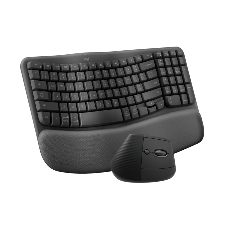 Logitech Wave Keys and Lift Combo Keyboard Mouse Included Universal…