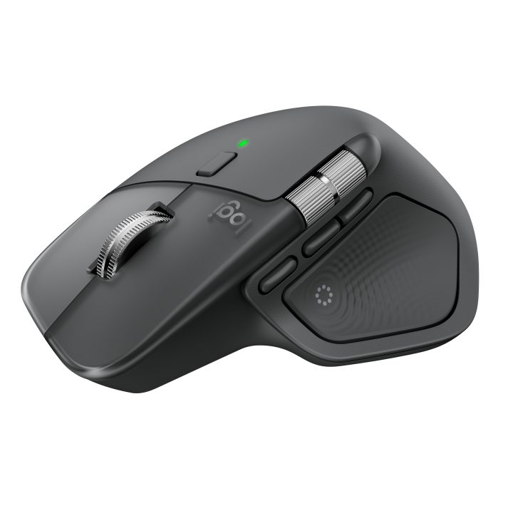 Logitech MX Master 4, Advanced Haptic Feedback Ergonomic Wireless…