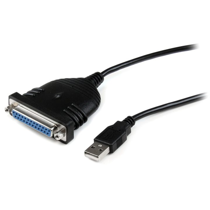 StarTech.com 1.8m Parallel DB25 to USB A Printer Adapter Cable - M/F