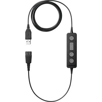 Jabra LINK 260, MS, QD A auscultadores com cabo