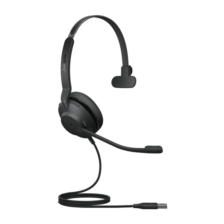 Auscultadores de arco com cabo Jabra Evolve2 30 SE