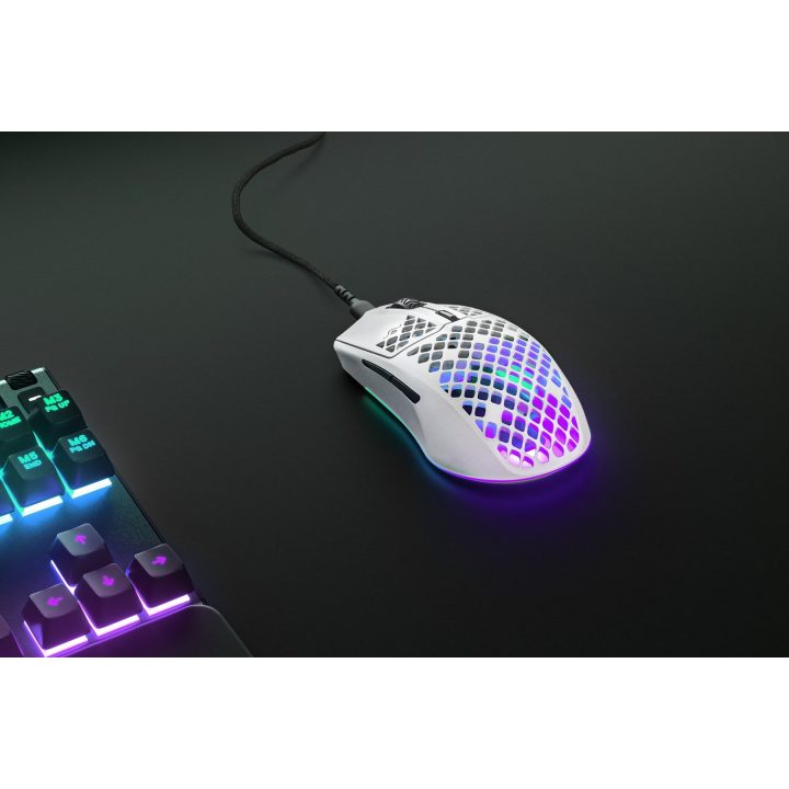SteelSeries Aerox 3 Right-Handed USB Type-C Optical Mouse 8500 DPI…