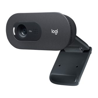 Logitech 960-001363 câmara web 1280 x 720 píxeis USB grafite