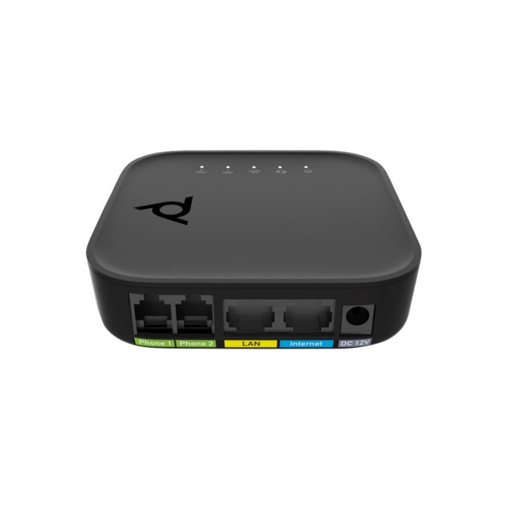 HP Poly Adaptador VoIP de puerto de voz Poly ATA 402 2FXS con Open…