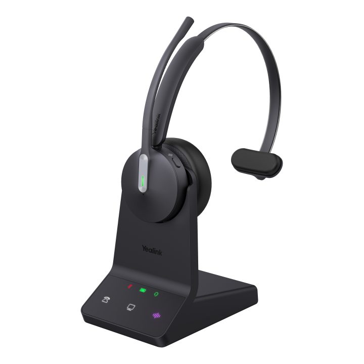 Yealink WH64 Mono UC Headset Auriculares Sem Fios com Arco de Cabeça…