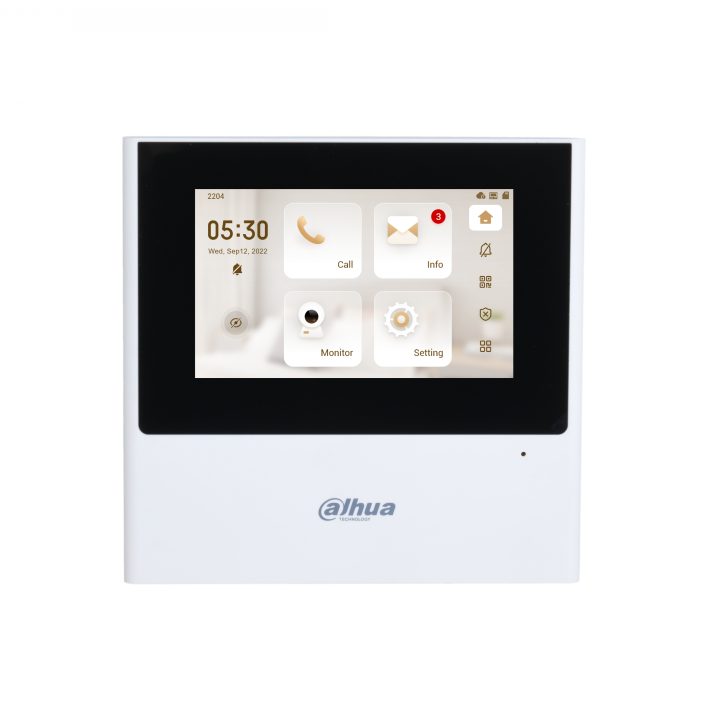 Dahua Technology VTH2611L-WP 4.3" Video Intercom System Black, White