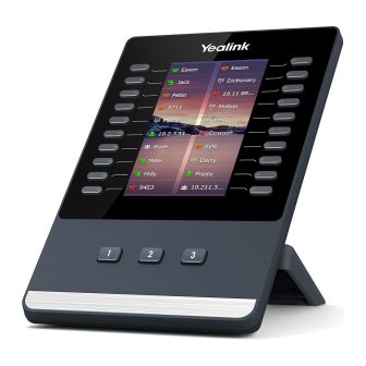 Yealink EXP43 IP módulo adicional (add-on) Negro, Gris 23 botones